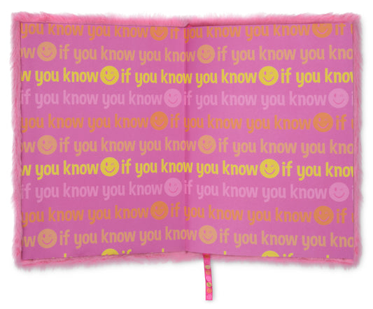 IYKYK Happy Face Furry Journal