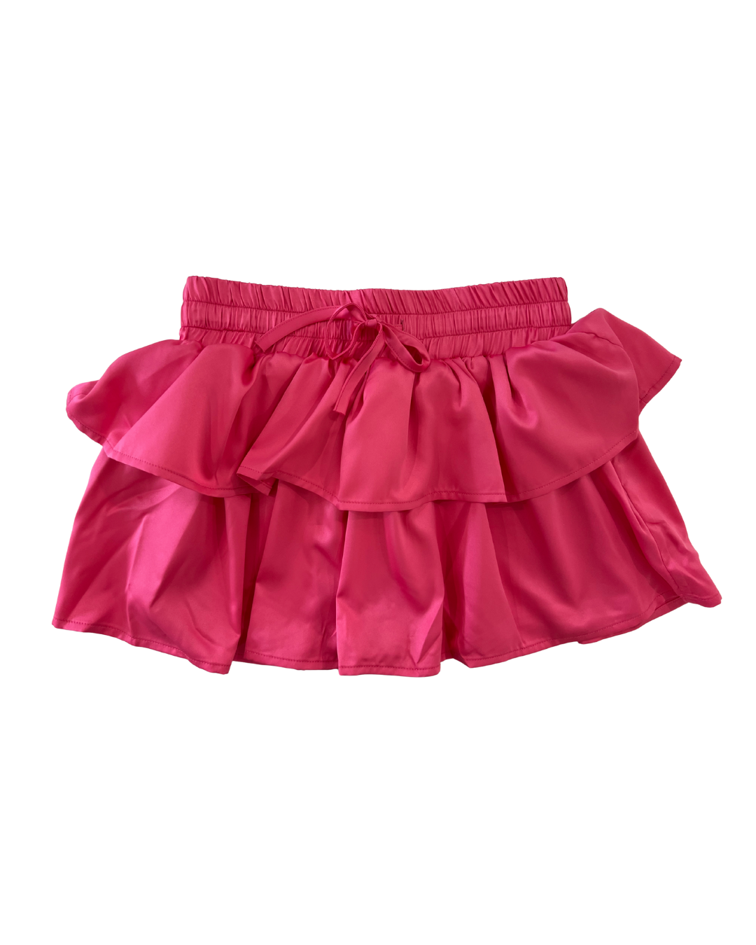 Willow Lipstick Pink Satin Skort