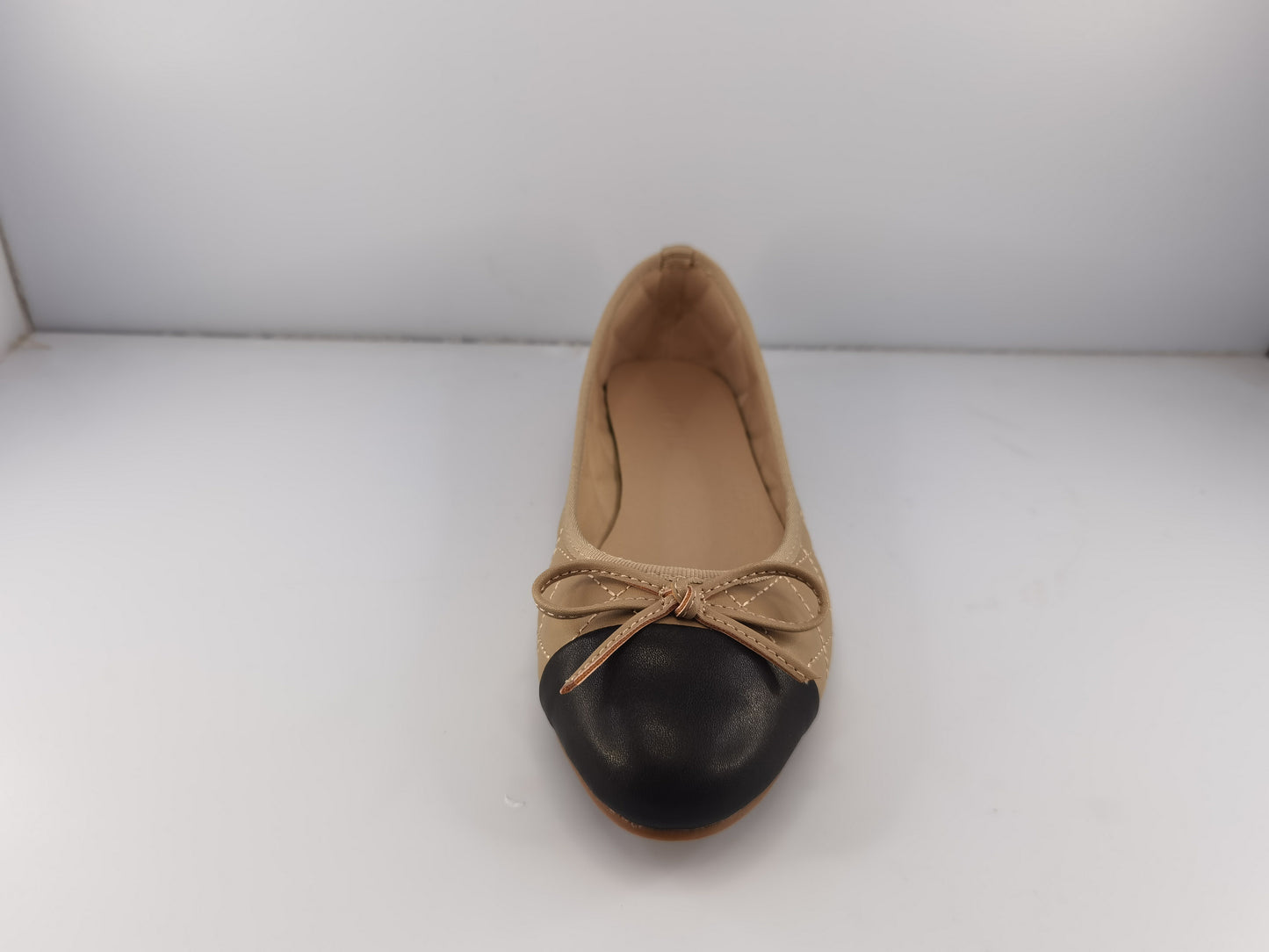 Spence Black/Beige Ballet Flat