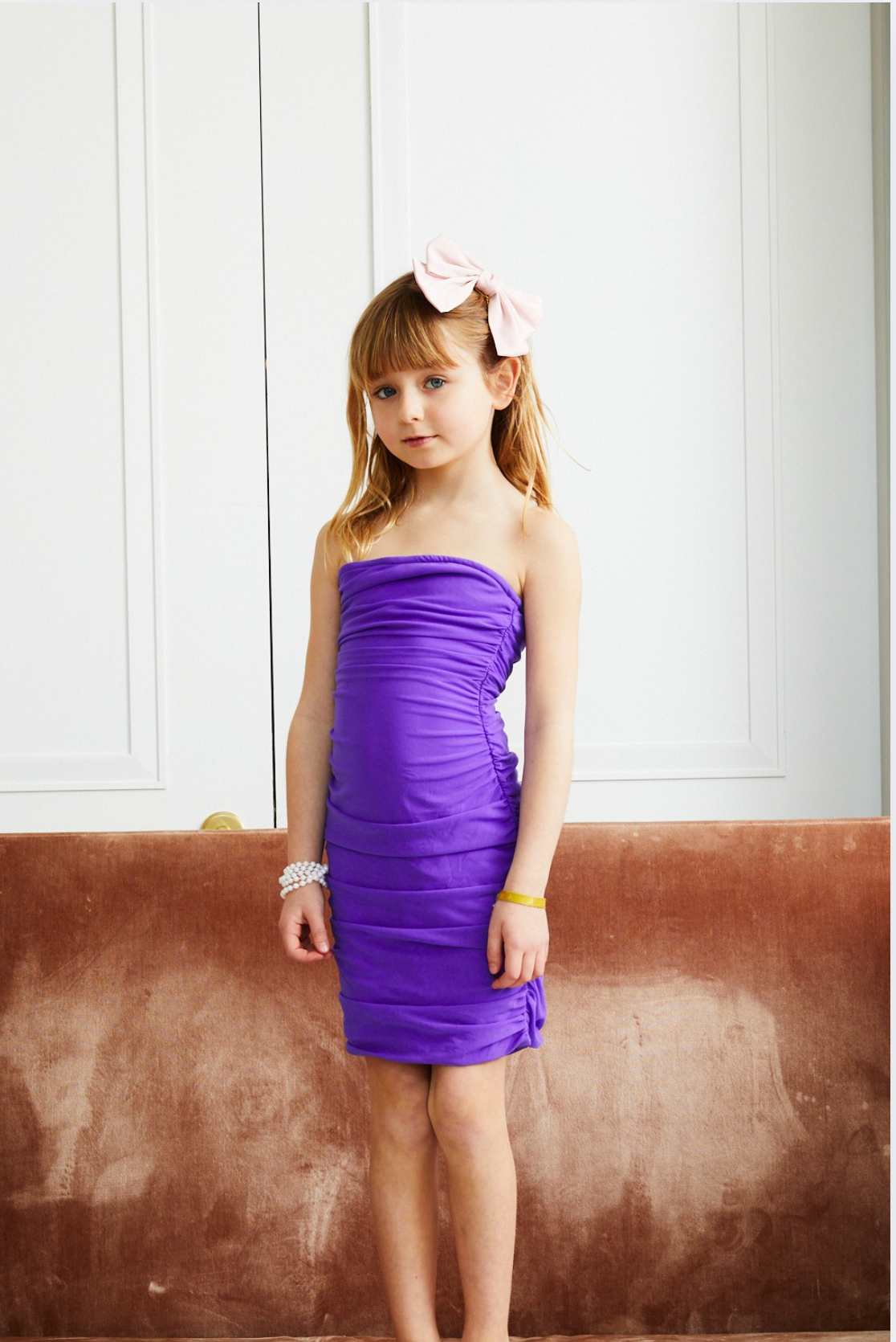 The Noemi Dress Purple Gem