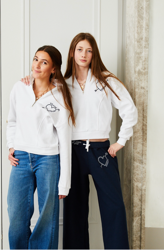 Crosby Half Zip Sweatshirt - Atelier