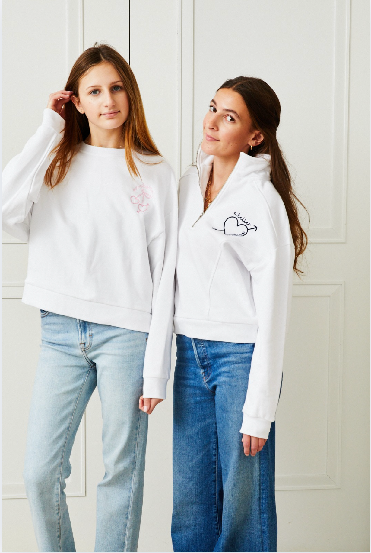 Crosby Half Zip Sweatshirt - Atelier