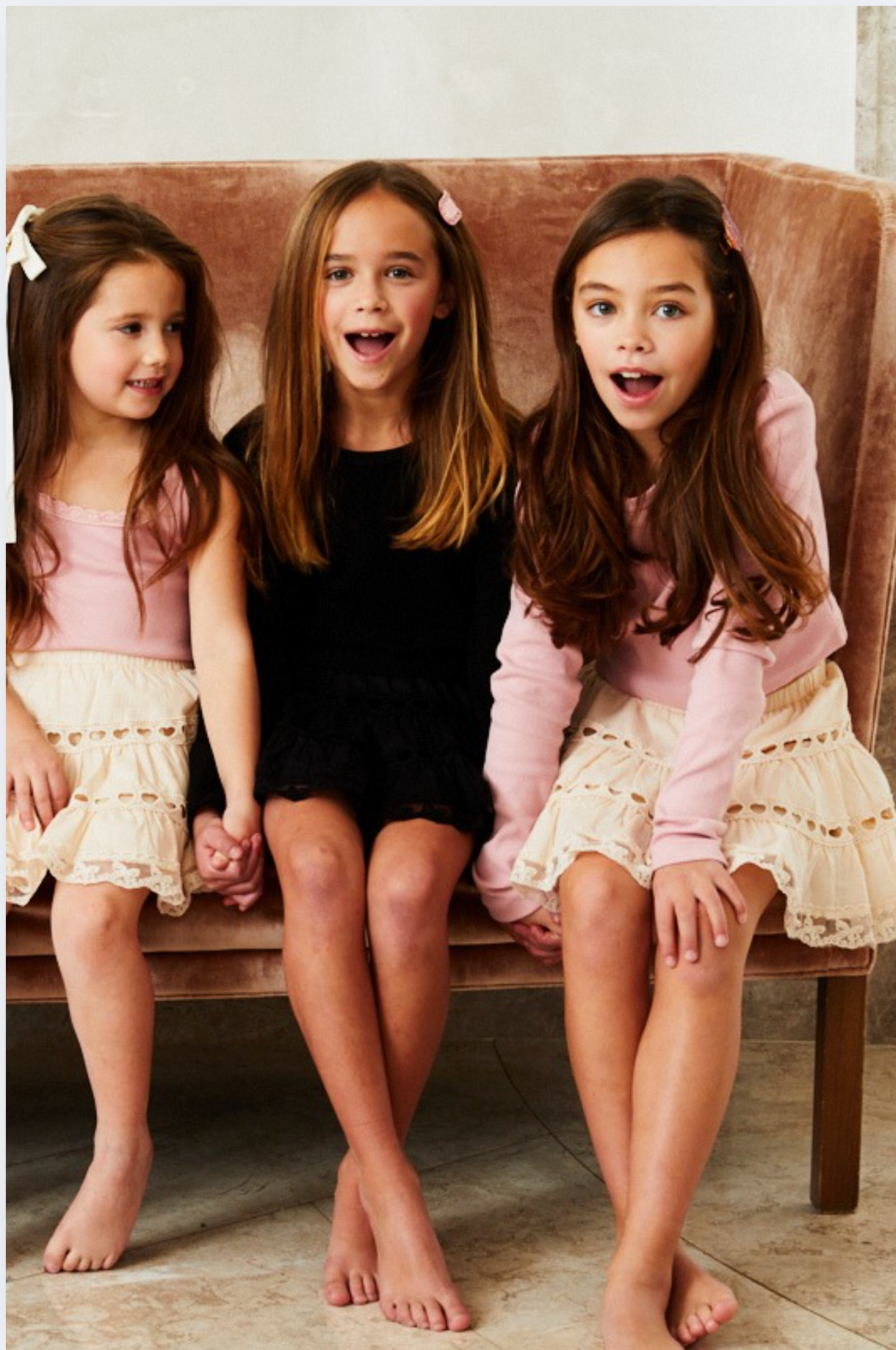 Sofia Black Heart Bow Lace Mini Skirt