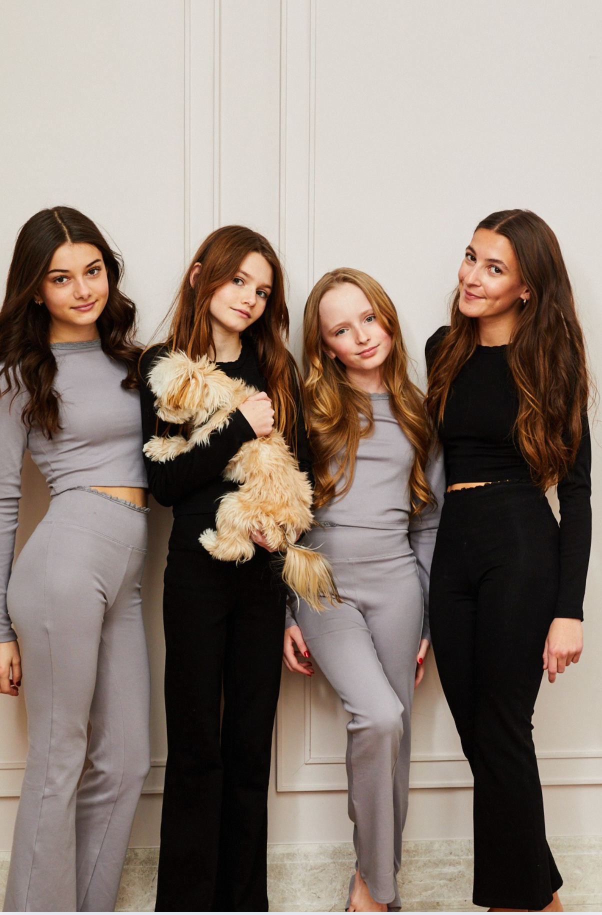 Mae Black Legging Flare