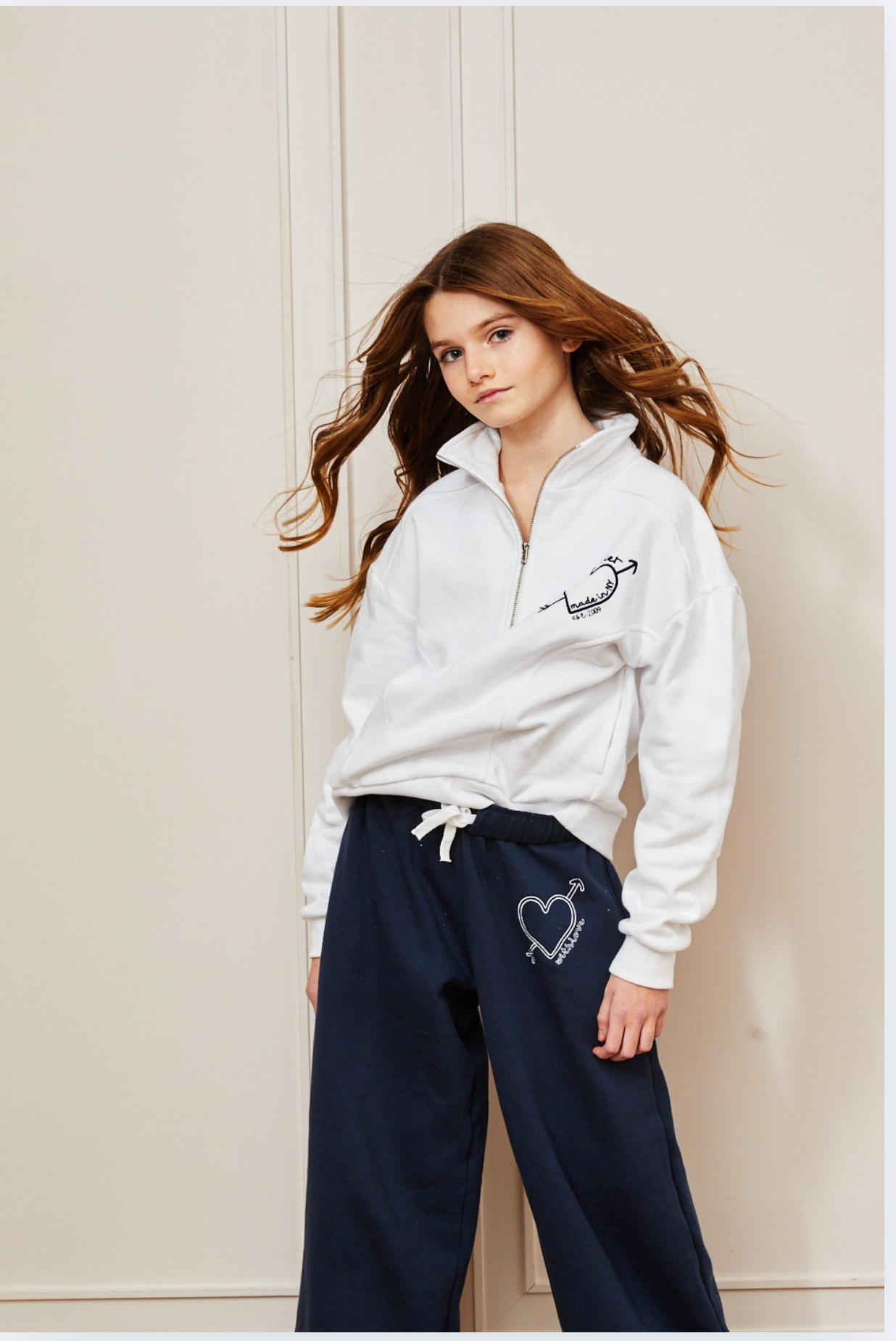 Crosby Half Zip Sweatshirt - Atelier