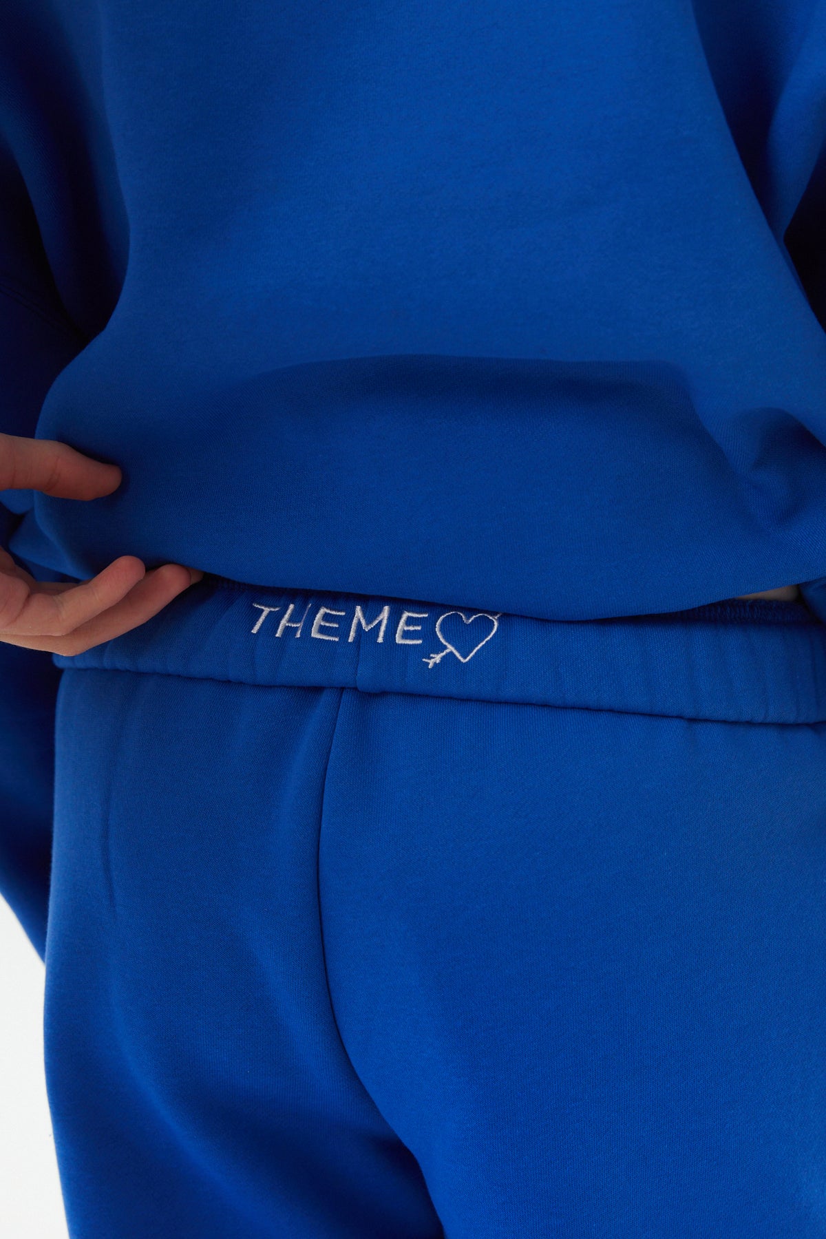 Jessie Royal Blue French Terry Jogger - Perfect Angel