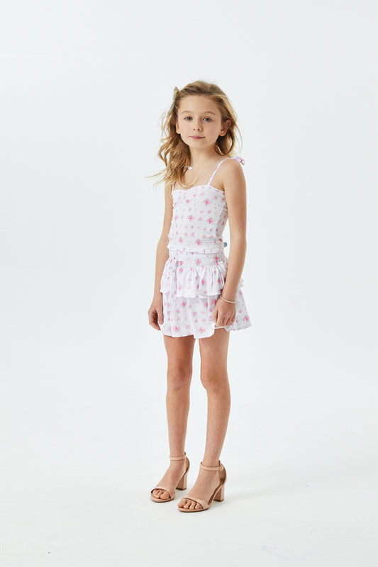 Willow English Rose - Resort Satin Skort