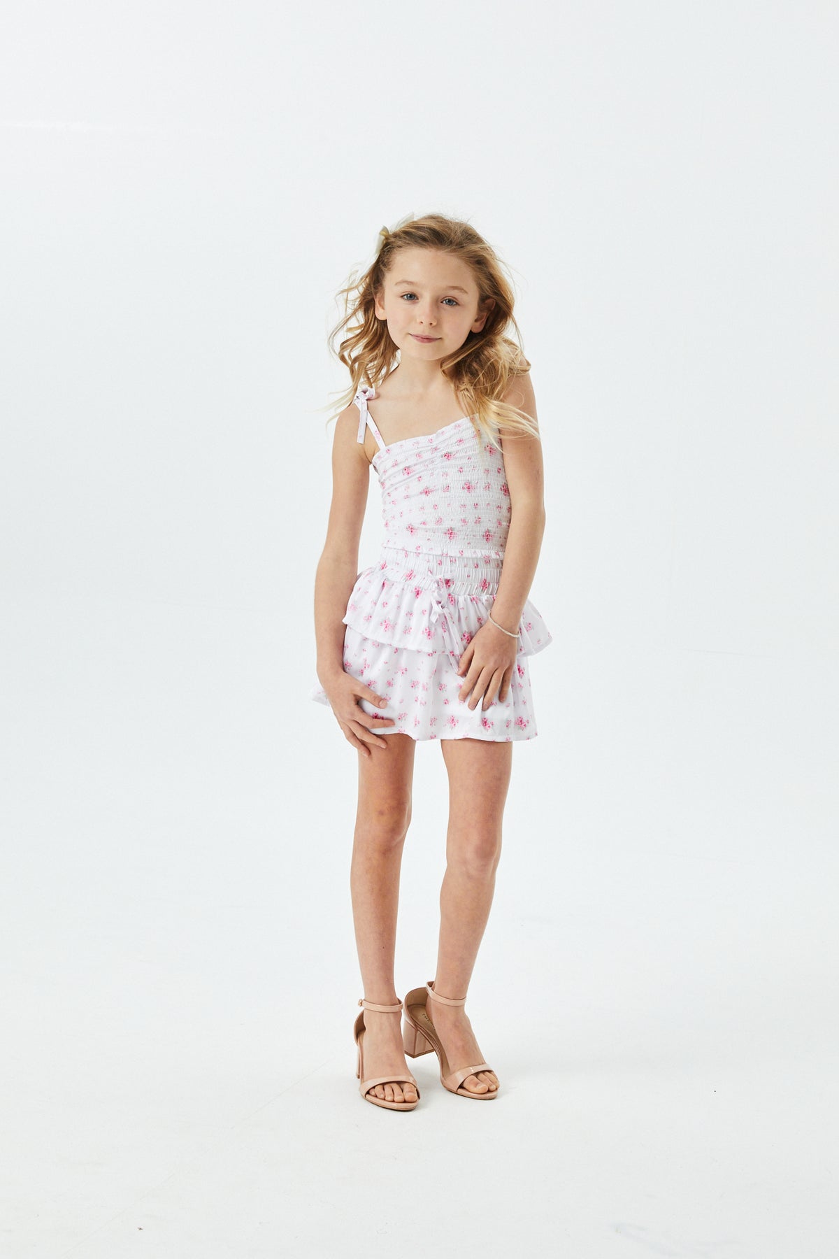 Willow English Rose - Resort Satin Skort