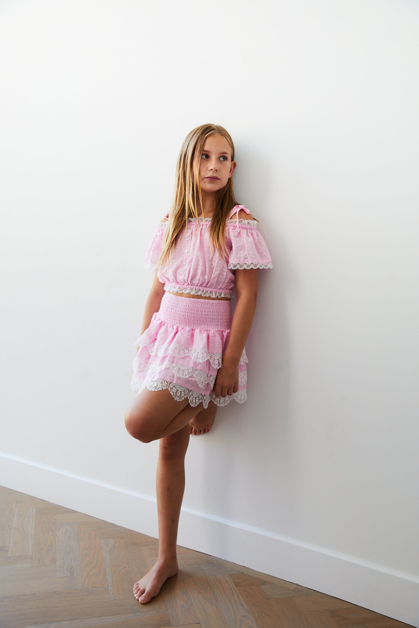 Shay Pink Heart Top