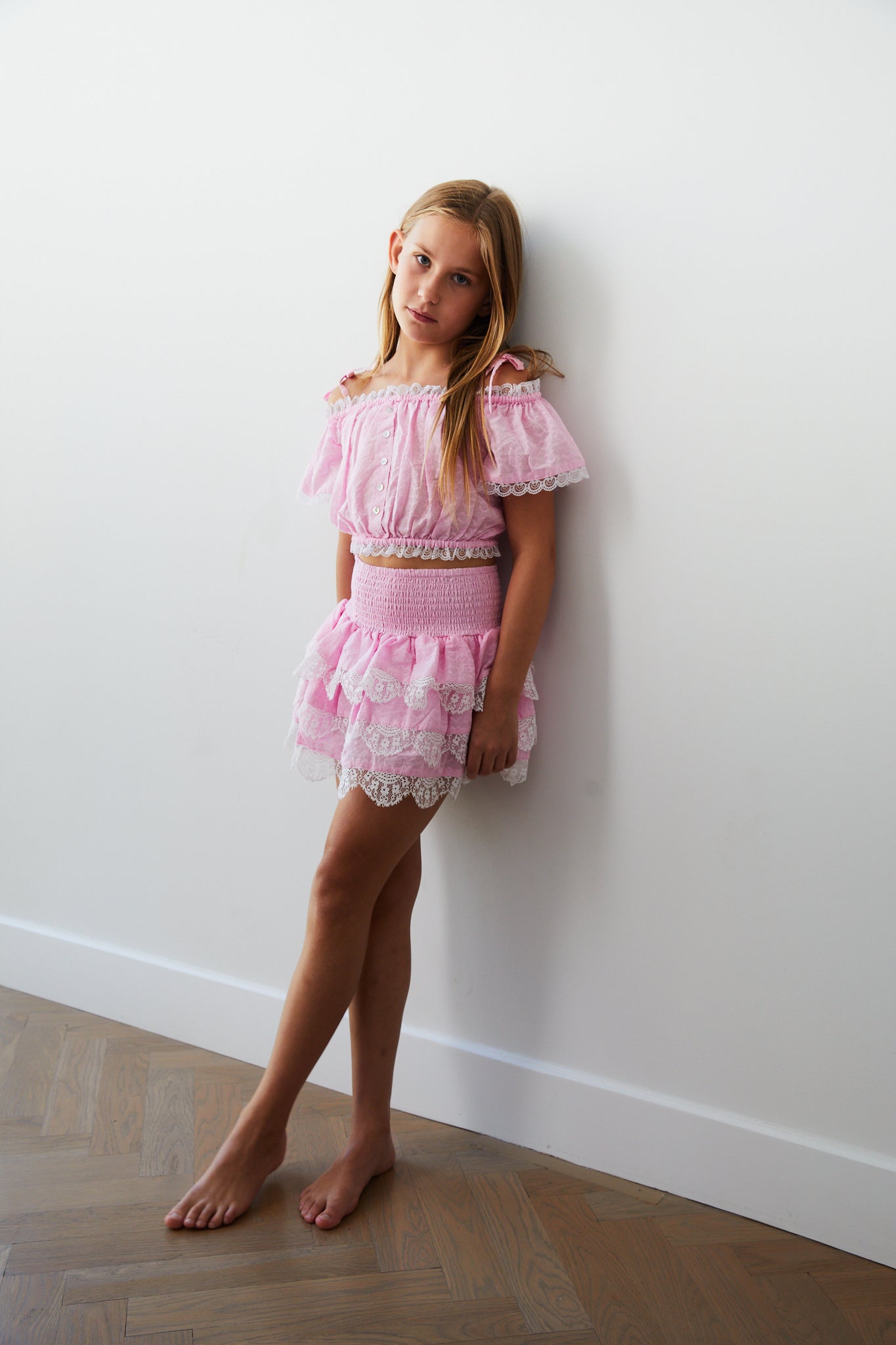 Shay Pink Heart Top