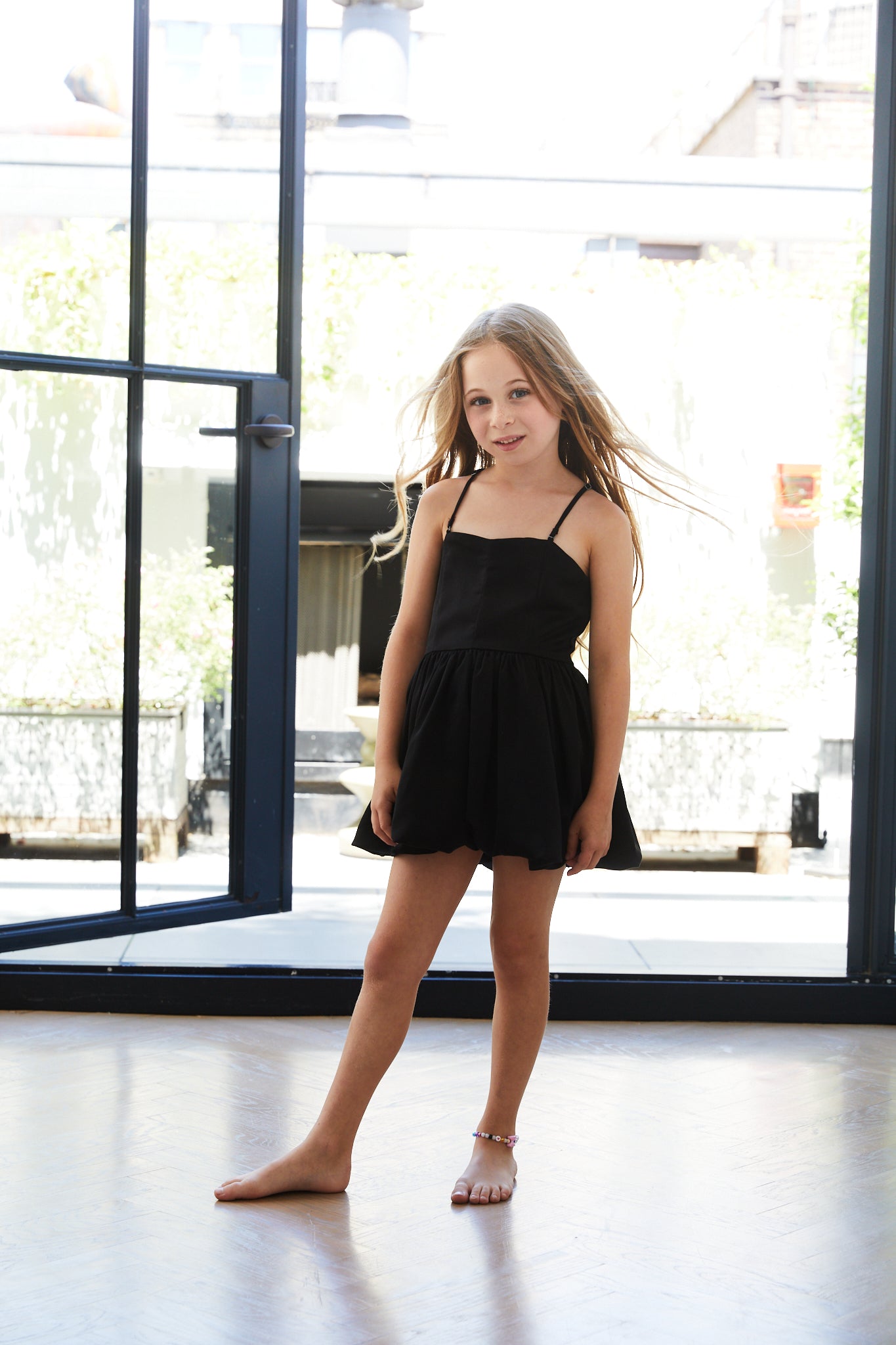 Bailey Black Satin Ballet Dress Theme NYC Bailey Black Satin Ballet Dress Theme NYC