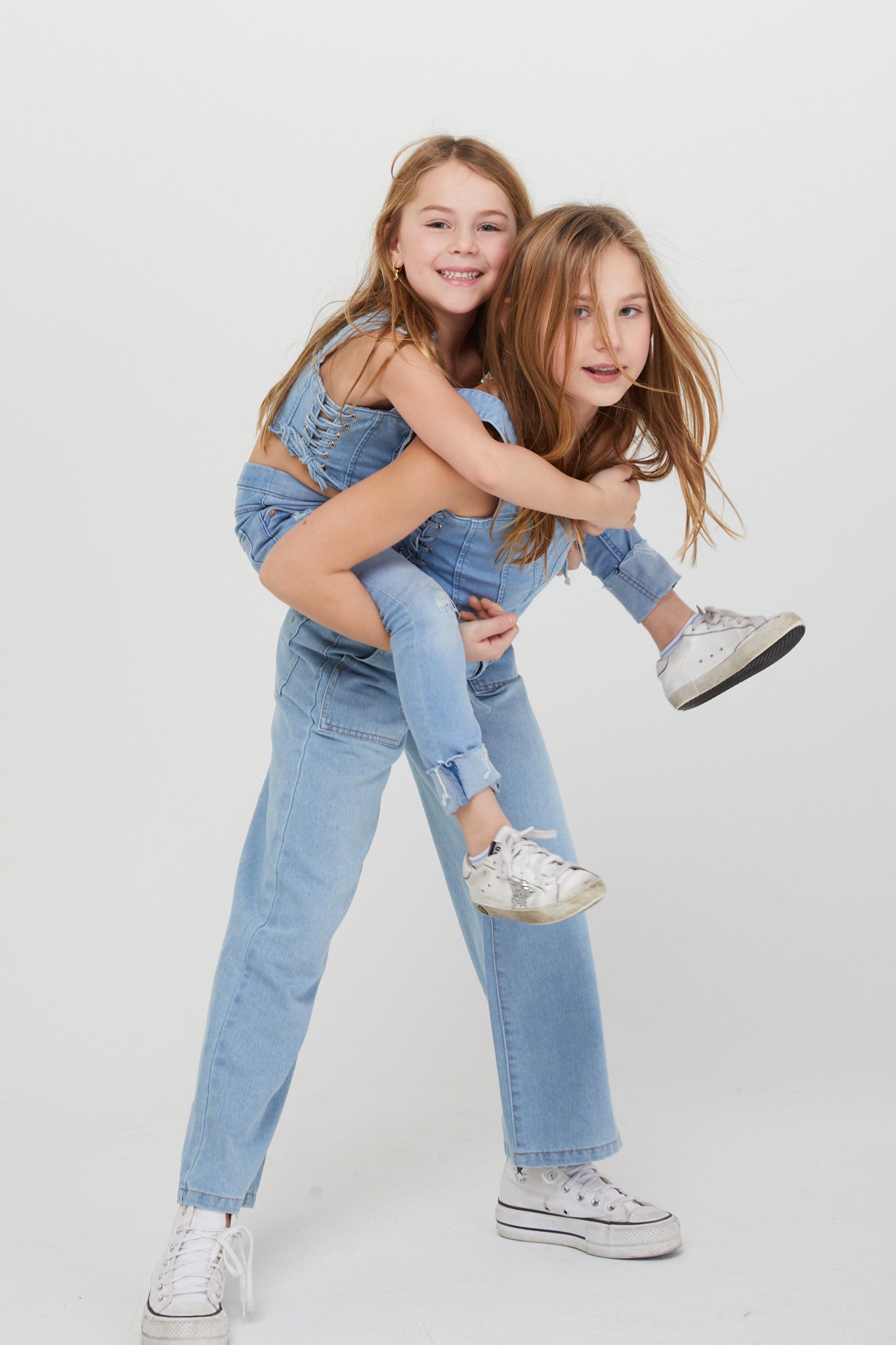 The Alex Denim Corset Top