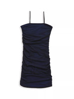 The Noemi Dress - Blue & Black