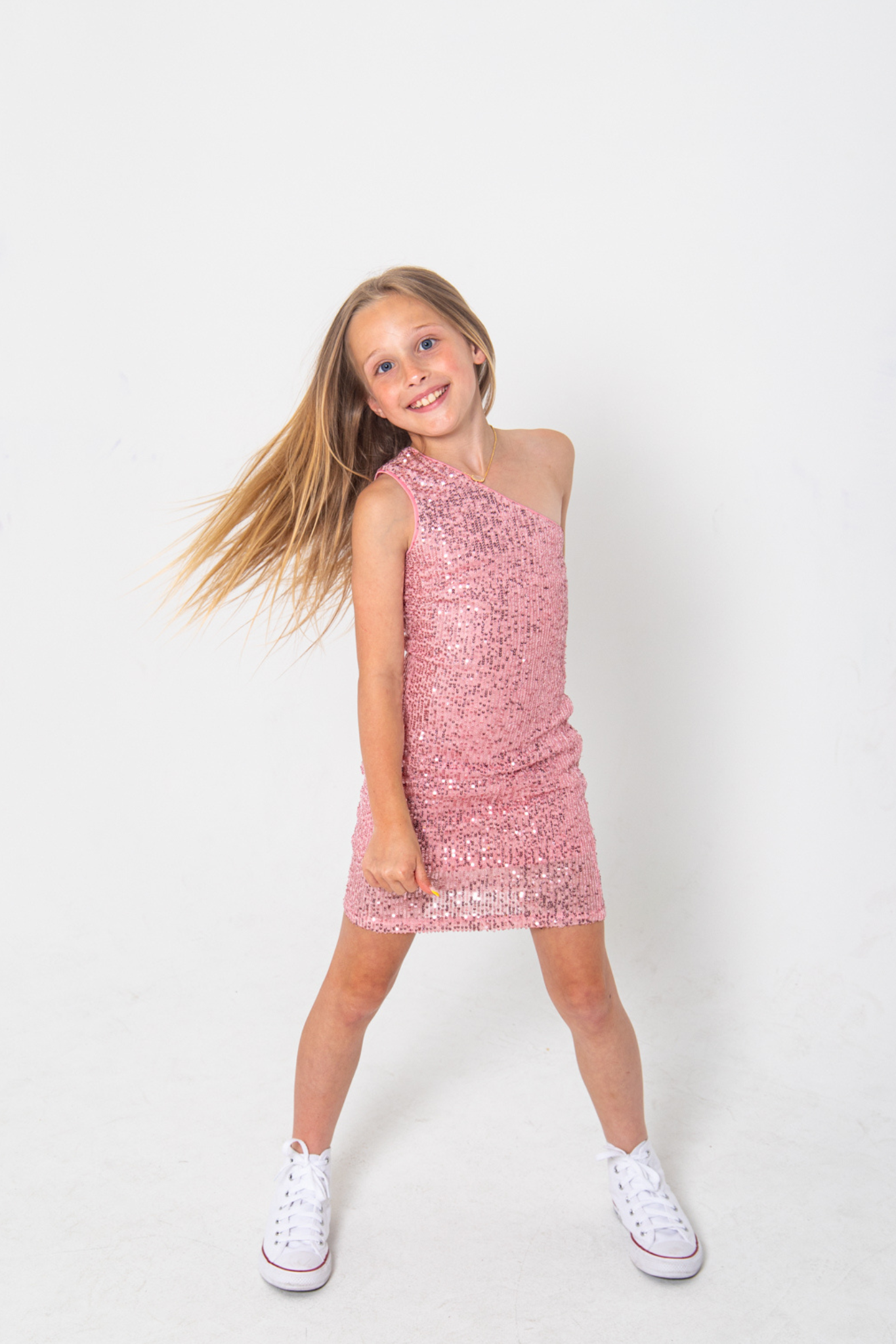 Billie Pink Sequin Dress