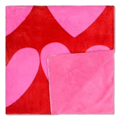 ILYSM Heart Plush Blanket