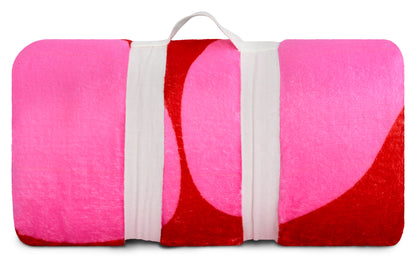 ILYSM Heart Plush Blanket