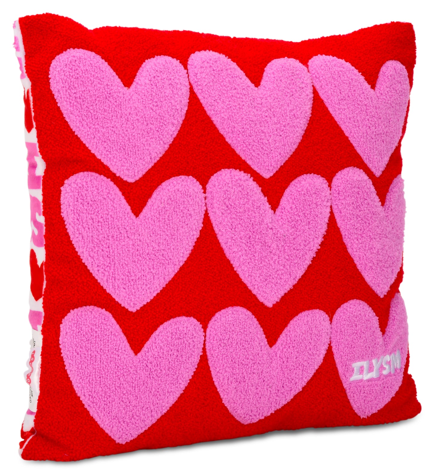 ILYSM Square Chenille Pillow