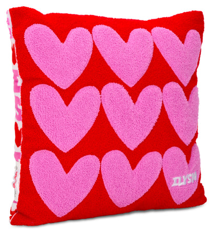 ILYSM Square Chenille Pillow