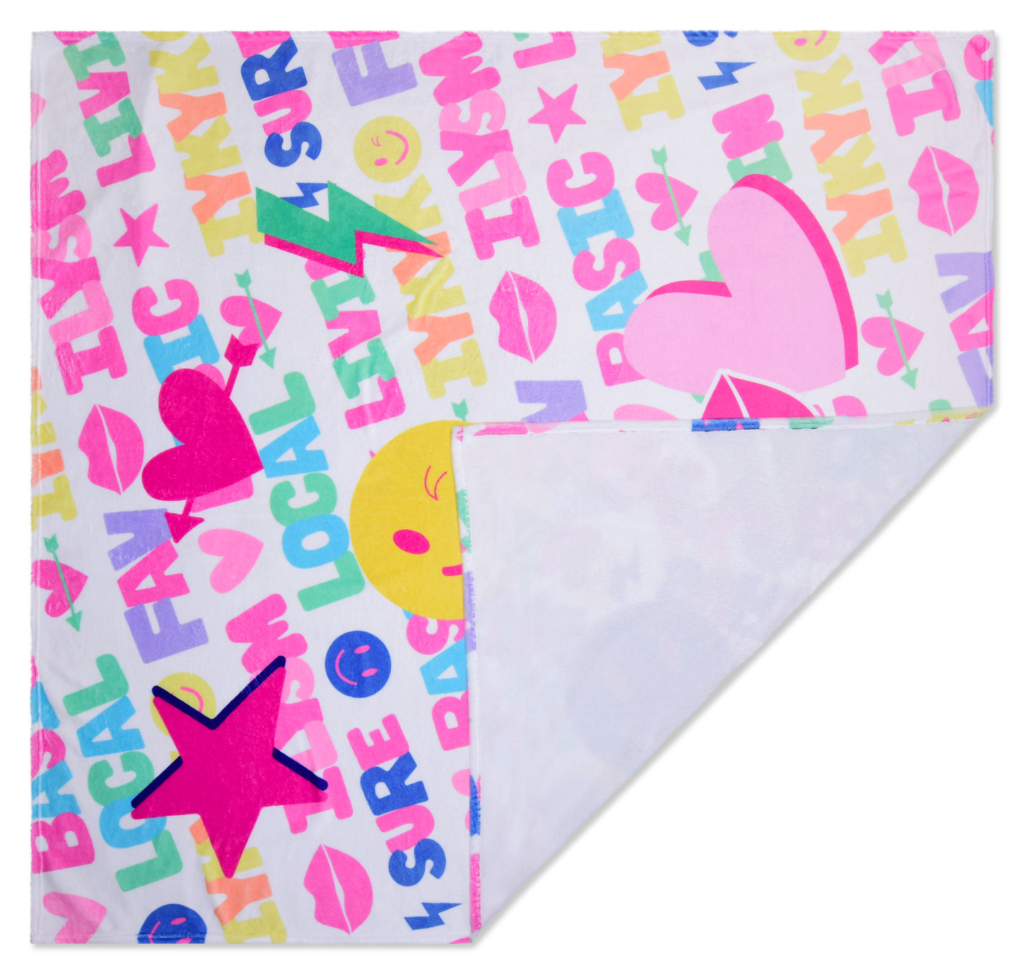 Icon Plush Blanket Heart Case
