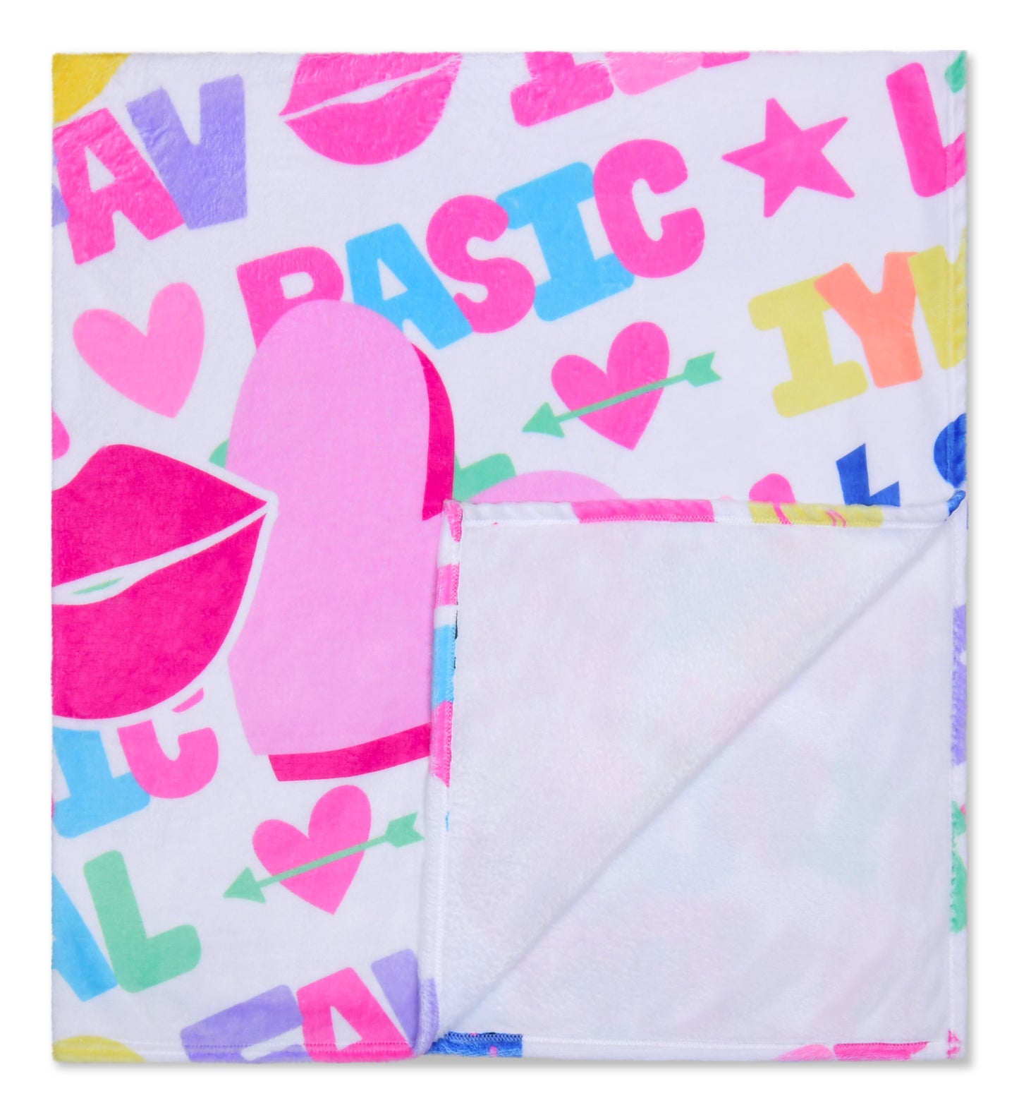 Icon Plush Blanket Heart Case