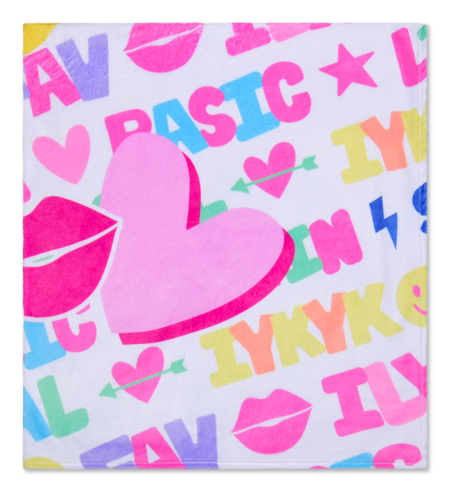 Icon Plush Blanket Heart Case