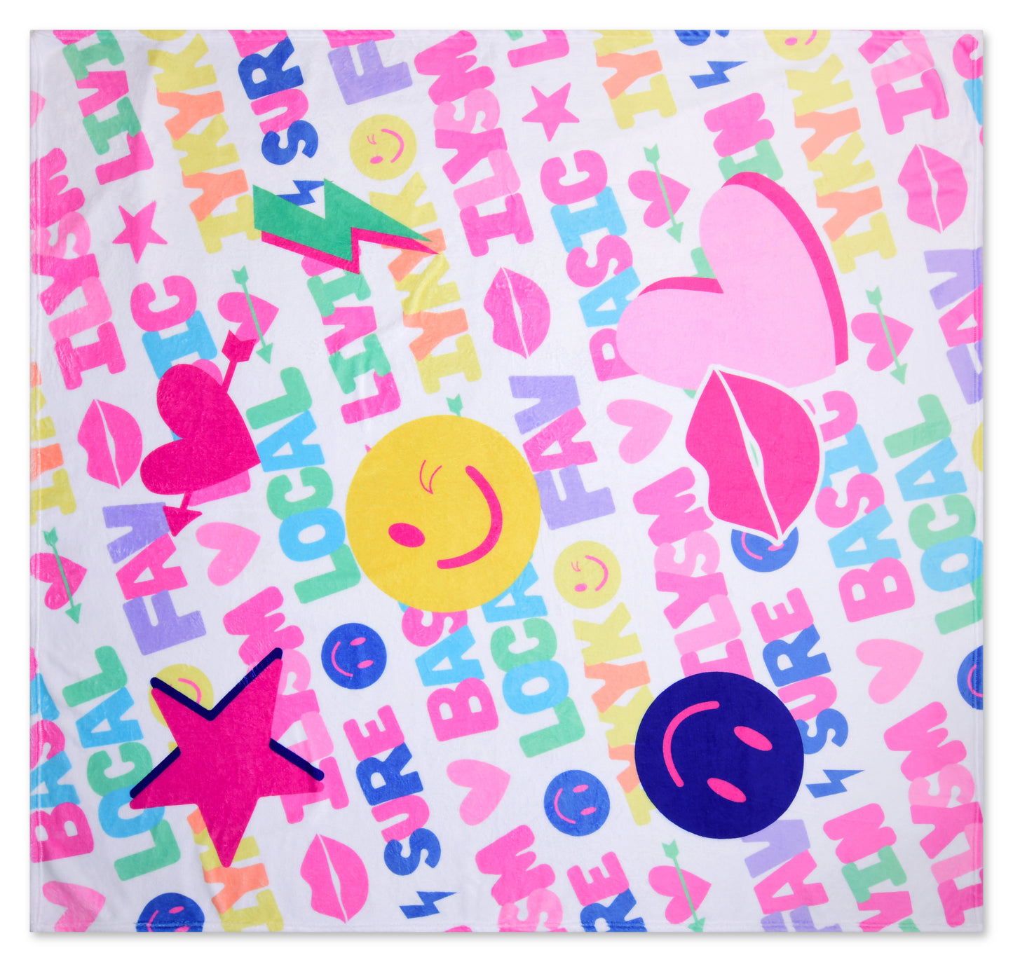 Icon Plush Blanket Heart Case