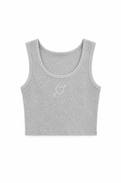Emma Grey With Heart & Arrow Terry Tank