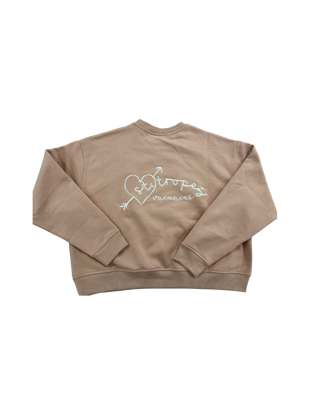 Molly Ballet Pink French Terry Crew Neck - Bisou