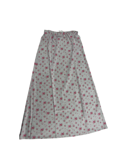 Joey English Rose - Resort Satin Maxi Skirt