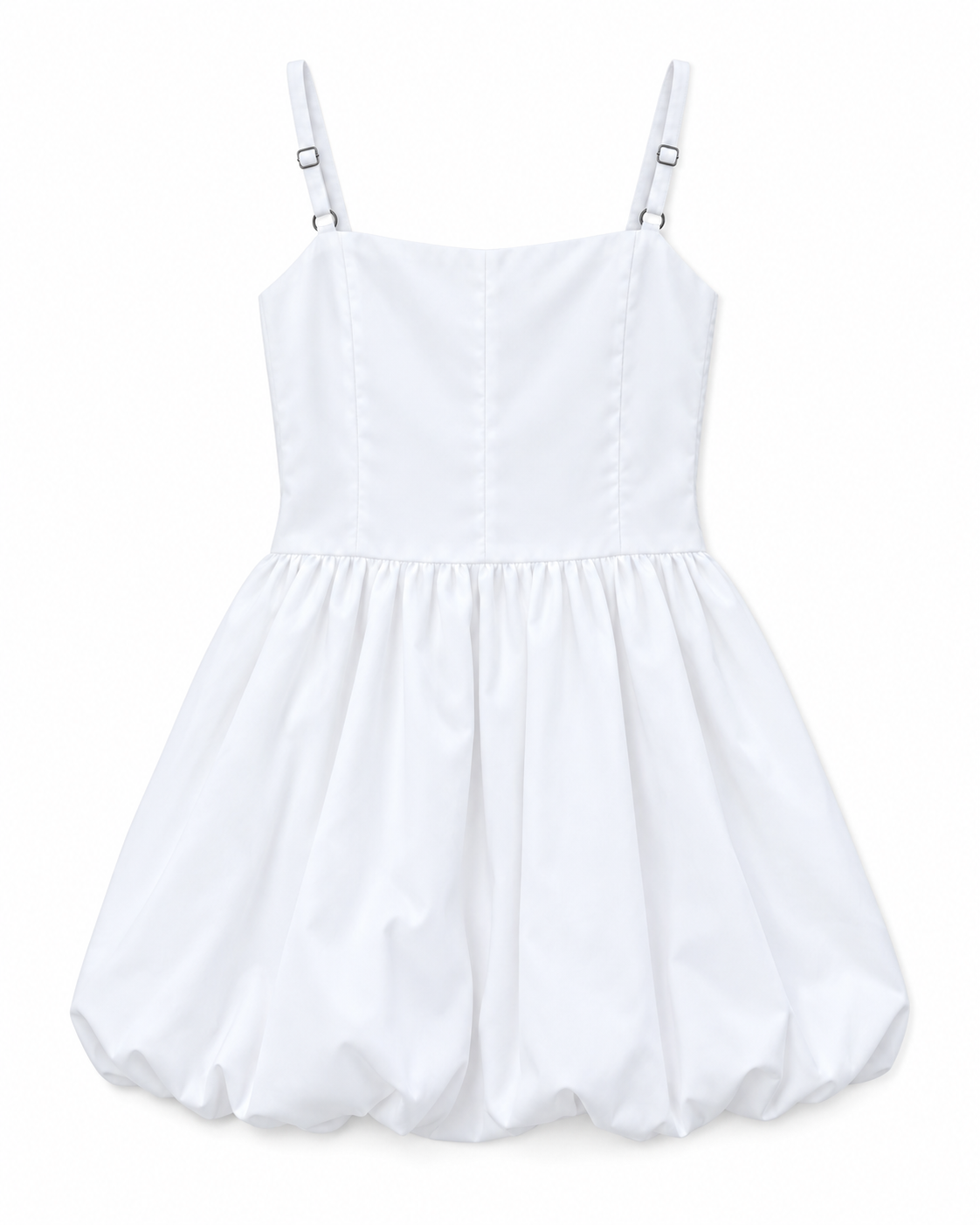 Bailey White Rose Satin Ballet Dress