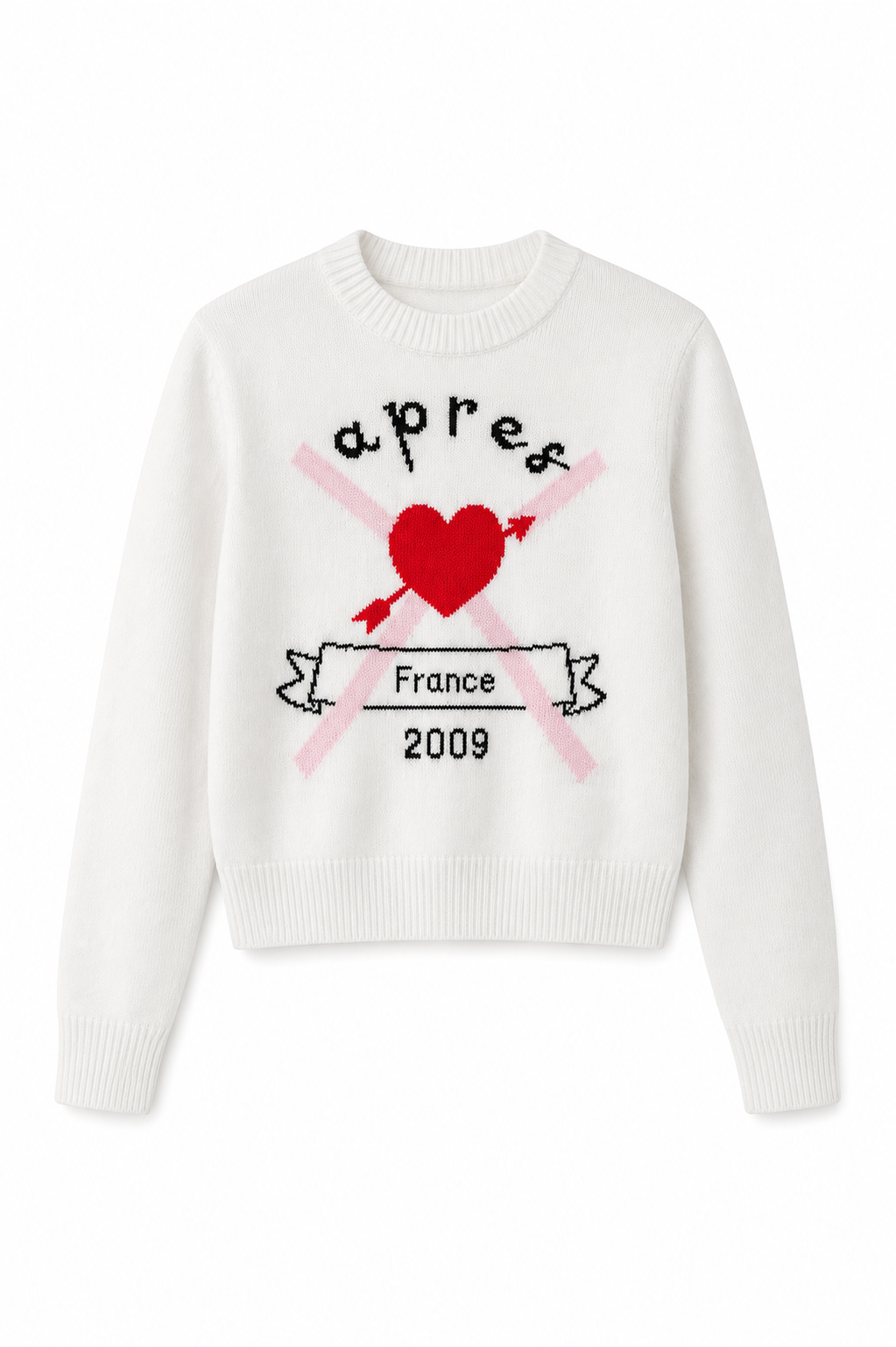 Tiegan Apres France Graphic Sweater