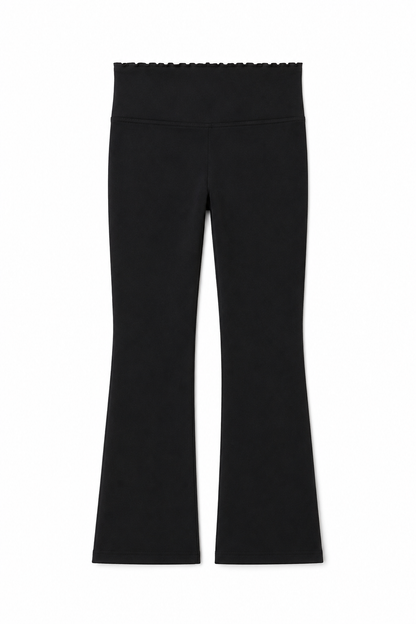 Mae Black Legging Flare