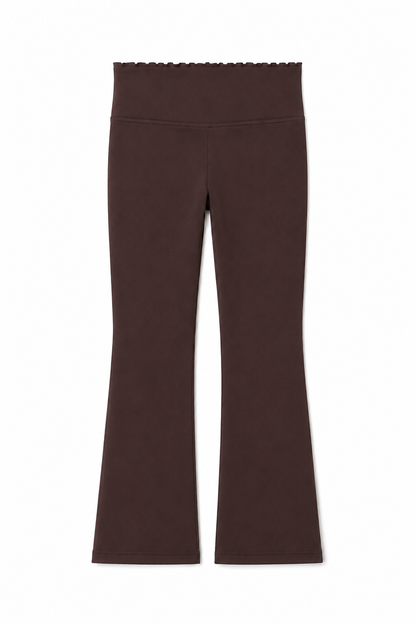 Mae Brown Cotton Spandex Legging