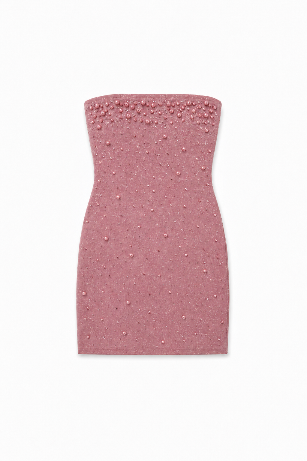 Pearl & Stud Rose Pink Mesh Iridescent Dress
