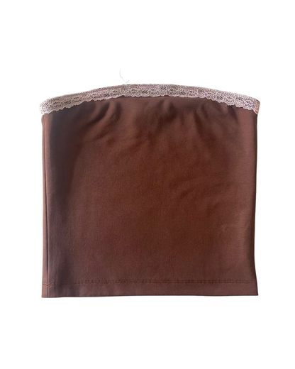 Alexa (long) Coco Cotton Spandex Longer Tube Top