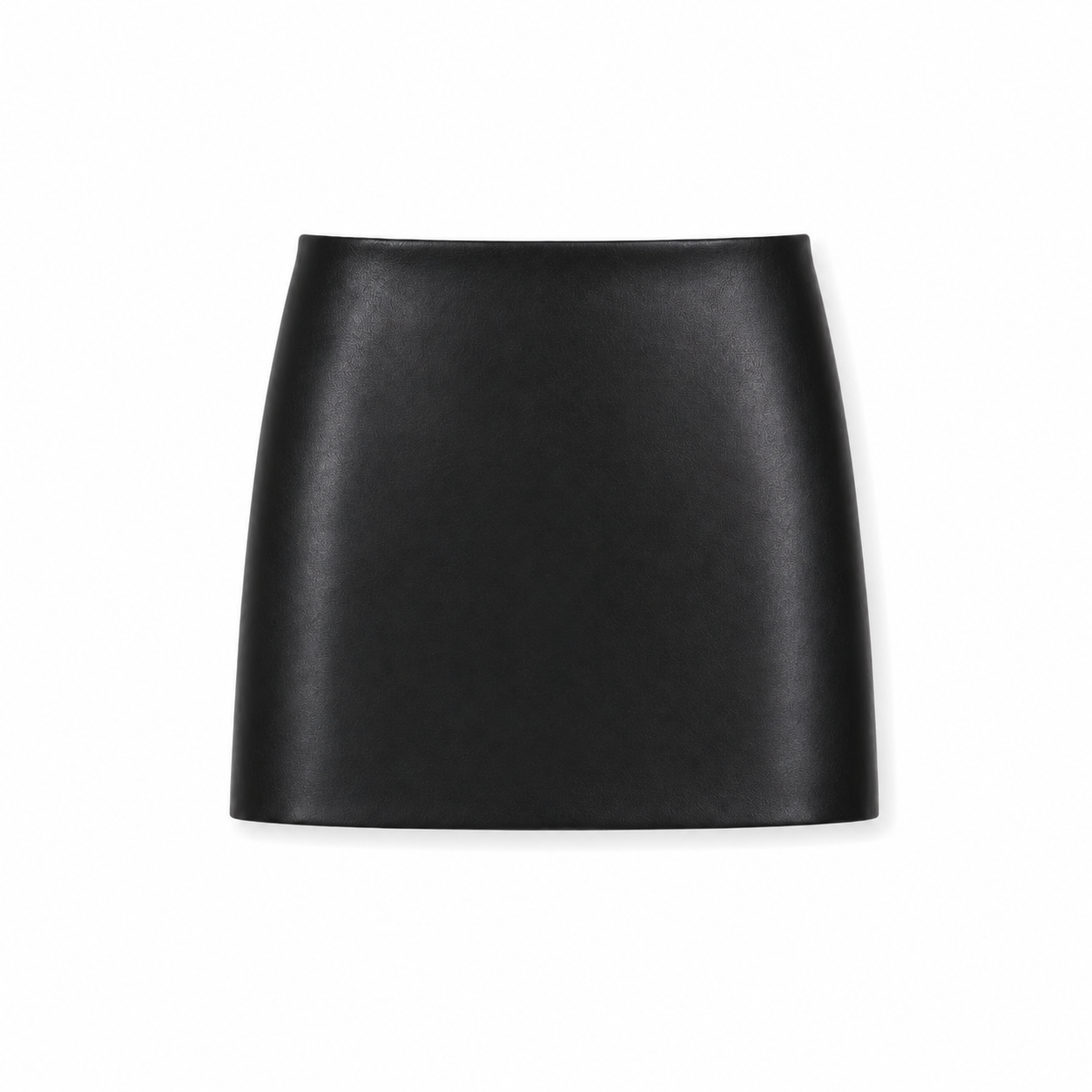 Sara Black Vegan Leather Mini