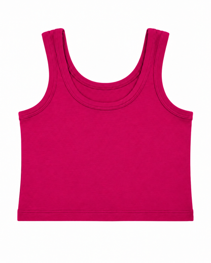 Harlow Rasberry Heart Cut Out Tank