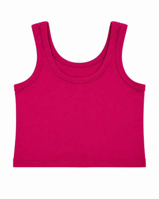 Harlow Rasberry Heart Cut Out Tank