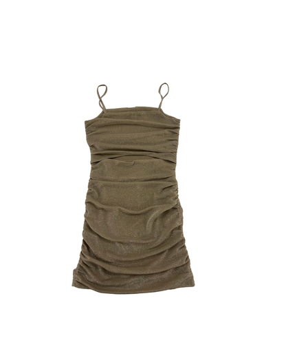Liv Gold Metallic Dress