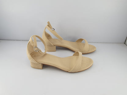 Micaela Camel Mid Heel