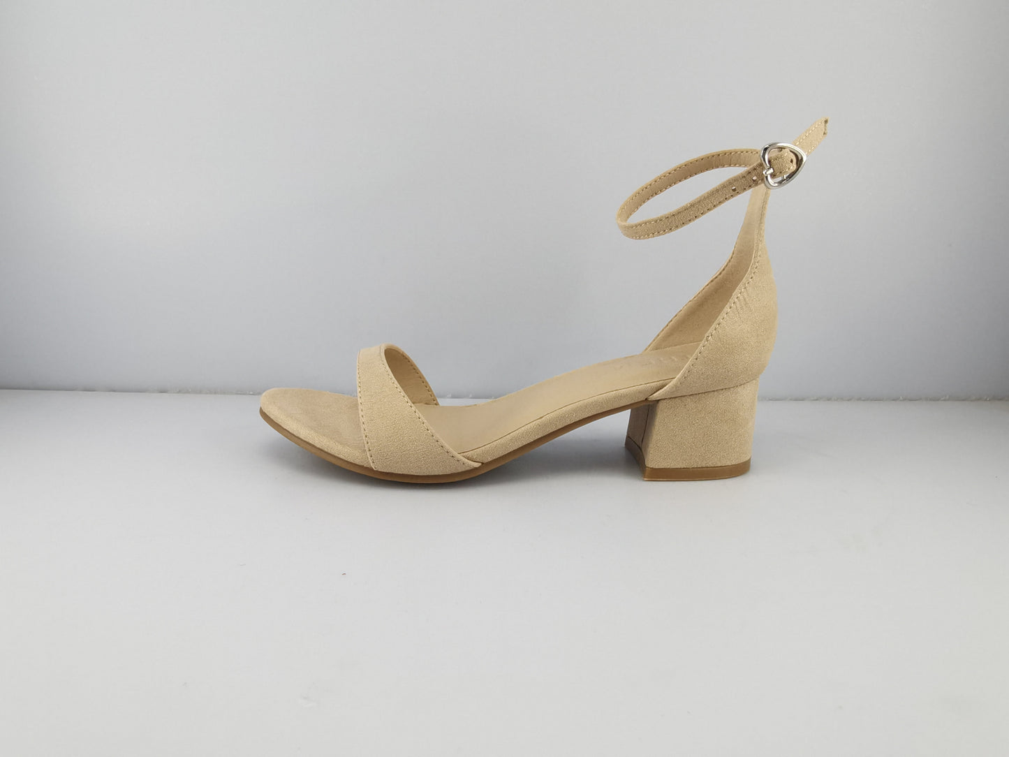 Micaela Camel Mid Heel
