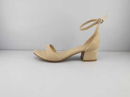 Micaela Camel Mid Heel