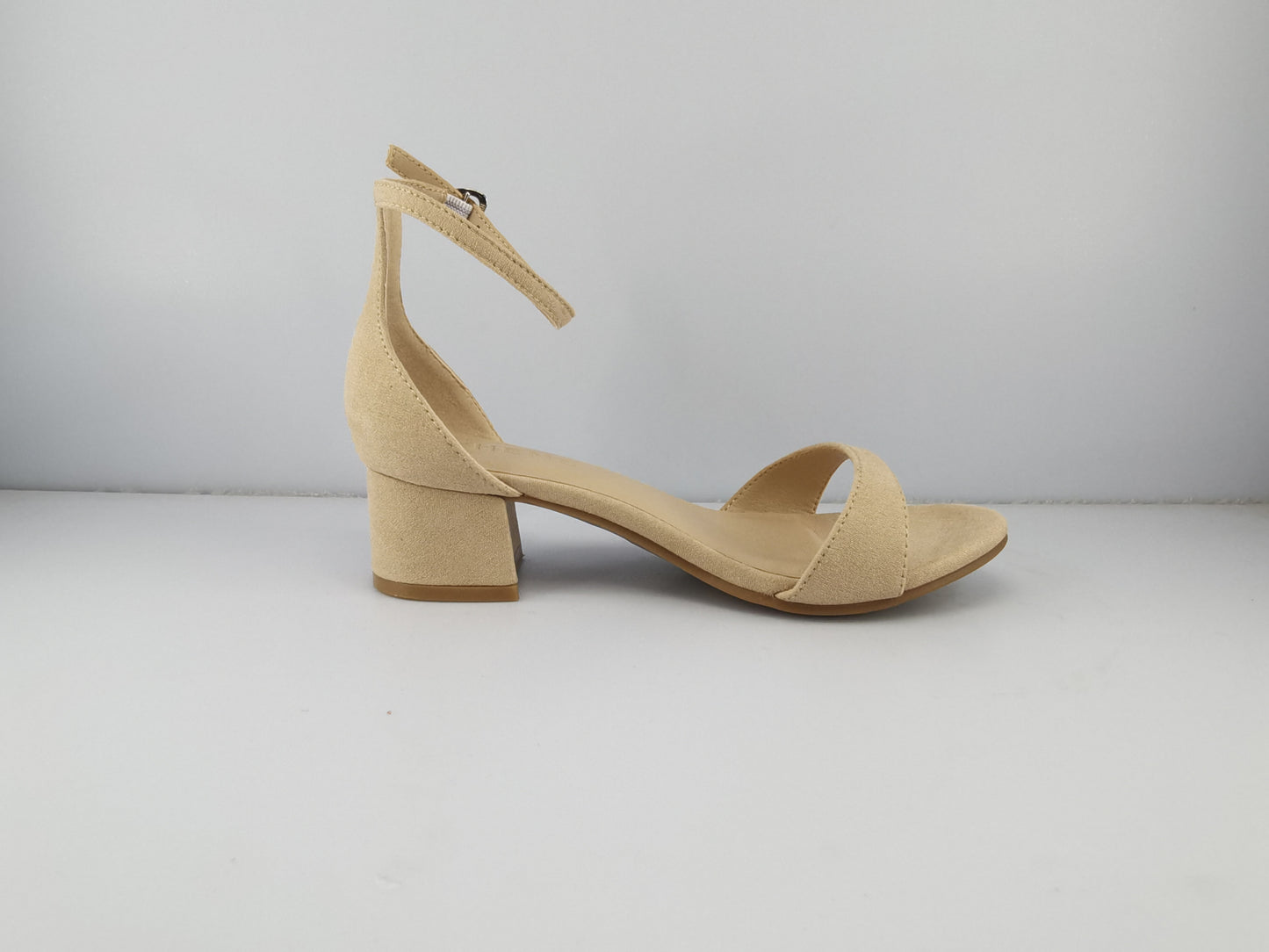 Micaela Camel Mid Heel