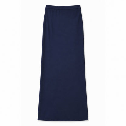 Joey Satin Maxi - Navy