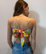Lexi Bandana Top - Floral Quilt