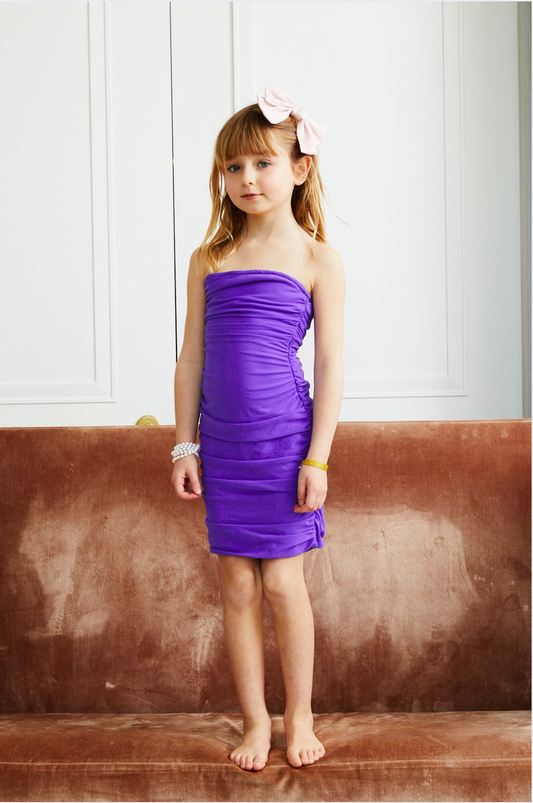 The Noemi Dress Purple Gem