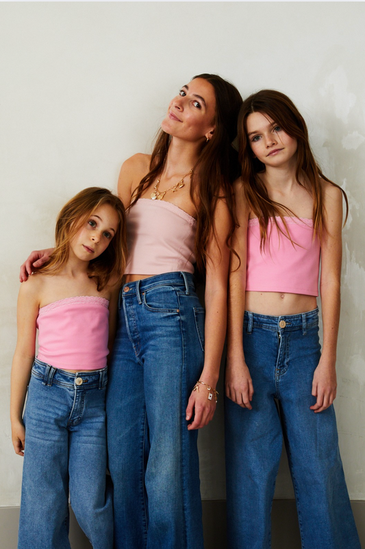 Alexa Tube Top - Ballet Pink