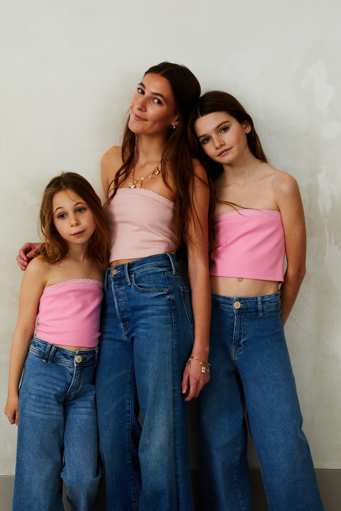 Alexa Tube Top - Ballet Pink