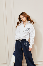 Crosby Half Zip Sweatshirt - Atelier