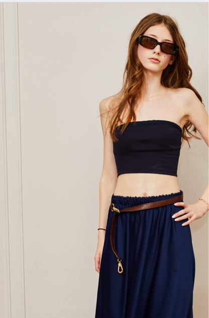 Alexa Navy Tube Top